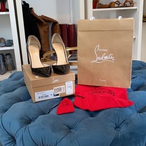 Authentic Christian Louboutin Iriza Patent